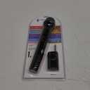 Singing Machine Portable Wireless Microphone (Black) - Premium Unidirectional UHF Wireless Mic for Singing, Speeches & Events - Cordless Mic Compatible with Karaoke Machines, PA Systems & More