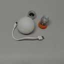 LED Dog Ball Rechargeable, Light Up Dog Ball Toys, Bounce-Activated Durable Fetch Ball, Natural Rubber, Unique Scent, 2.5 inches, for Small & Medium Dogs (Blue)