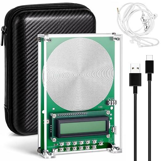 Relaxweex 0.01 to 200000Hz Adjustable Schumann Resonance Generator Ultra Low Frequency Generator Resonator Sound Frequency Machine with USB and Acrylic Case for Sleep, Yoga, Meditation, Stress Relief