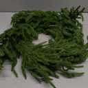 6 FT Christmas Norfolk Pine Garland Real Touch Artificial Faux Greenery Pine Christmas Garland Decorations for Home Mantle Table Stairs Door Fireplace Indoor Outdoor Xmas Holiday Decor