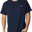 Columbia Men's Thistletown Hills Short Sleeve (Medium, Collegiate Navy Heather)