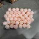 Votive Candles Long Burn Time Unscented Candles Votives Bulk Pack of 42 Small Pillar Candles, Light Pink, 4x2 inch