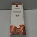 AIMIKE Round Hair Brush, Nano Thermal Ceramic & Ionic Tech, 2.1 Inch Barrel with Boar Bristles for Enhanced Texture, Golden, Hair Drying, Styling, Curling and Shine + 4 Free Clips