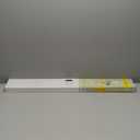 Cordless Light Filtering Mini Blind - 36" Width, 72" Length, 1" Slat Size - Pearl White - Cordless GII Morningstar Horizontal Windows Blinds for Interior by Achim Home Decor