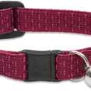 LupinePet Eco 1/2" Berry Cat Safety Collar with Bell , 8-12"