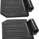 1 Pair of Universal Footplate for The Wheelchair, Transport Chair Footrest Elevating Leg Rests Replacement Parts for Standard Wheelchair Repair Parts