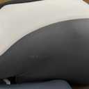 Truck Seat Cushion Set with Headrest for Long Haul Drivers, Memory Foam