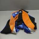 GraduationMall Graduation Doctoral Hood for Nursing PhD Degree Deluxe Doctorate Academic Hood With Gold Piping (Apricot Royal White) (Blue)