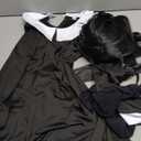 Costume Girls with Wig Socks Kids Toddler Black Family Dress Halloween Cosplay Outfits Amazon's Choice, 140