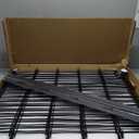 8 Panels Decorative Garden Fence, 33 in(H) X 19 ft(L) No Dig Animal Barrier Fencing, Rustproof Metal Wire Border Fence for Dogs, Rabbits, and Yard, Temporary Outdoor Garden Edging Fence
