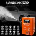 Automotive Smoke Machine with Built-in Air Pump, Smoke Leak Detector for EVAP Vacuum, Pipe System, Fuel Leakage, 12V DC Vehicle Leakage Diagnostic Tester