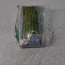 Hyoola Tall Taper Candles - 12 Inch Olive Green Unscented Dripless Taper Candles - 10 Hour Burn Time - 12 Pack
