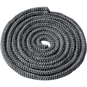 2 x Protalwell Wood Stove Gasket (5/16" x 72" Rope), Wood Stove Door Gasket, Grey Color Fiberglass Gasket, Wood Stove Door Seal, 5/16 in High Temperature Resistant Wood Stove Gasket Rope