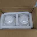 Nagpew 12 Pack Small Glass Bowls Set, 12 Oz Fluted Prep Dessert Bowls for Kitchen, Stackable Snack Serving Bowls Side Dishes for Ice Cream, Dipping, Yogurt, Cereal, Candy