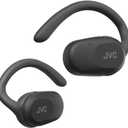 JVC nearphones Open Ear True Wireless Headphones with Pivot Motion Mecanism, 16mm Large Drivers Sound, Single Ear use, BT 5.4, Long Battery Life (up to 26 Hours) - HANP40TB (Black)