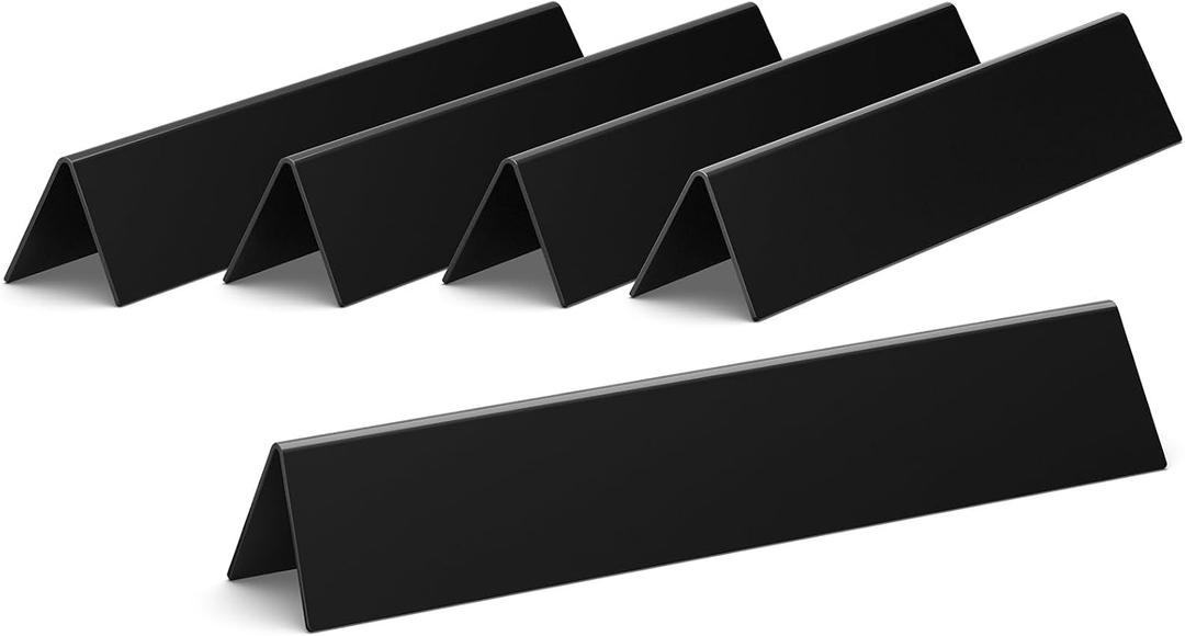 QuliMetal 17.5" Porcelain Enameled Flavorizer Bars for Weber Genesis 300 Series Compatible with Genesis E310, E320, E330, S310, S320, S330 (Front Control Knobs), Replacement for Weber 7620, 7621