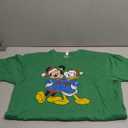 Disney Men's Mickey & Friends Christmas Nice and Naughty Donald and Mickey T-Shirt, XL