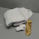 CHICHIC 48 inch Christmas Tree Skirt Faux Fur Xmas Tree Skirt Christmas Decorations Holiday Tree Ornaments Tree Decoration for Christmas Home Decorations, Xmas Party Holiday Decorations, Snow White