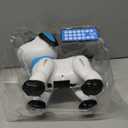 yiman Remote Control Robot Dog Toy  Programmable Smart Robot Dog for Kids 3+, Interactive Dancing & Sound, RC Stunt Toys with LED Eyes, Electronic Pet Toy for Boys & Girls Gifts (Blue)