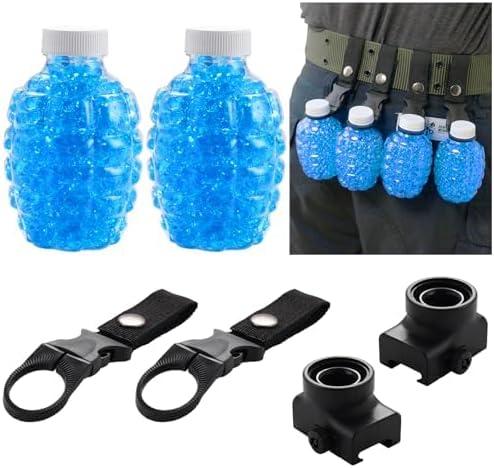 Orby Gel Ball Blaster Splatter Ball Accessories Include Bottle Hopper*2 Tactical Lanyard*2 Adapter*2