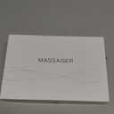 Heated Muscle Scraper Tool –Electric Fascia Knife Massager Heating and Vibration, Muscle Scraper Tool, Body Gua Sha Massage Tool, Fascia Tool Massage Tools for Deep Tissue(Black)