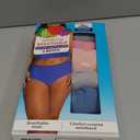Fruit of the Loom Women's Breathable Underwear (Retired Colors) (7, Cotton Mesh - Brief - Pack of 6 - Colors May Vary)