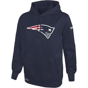 Brand: New Era New Era Men's Midnight NFL Combine Authentic Stadium Logo Pullover Hoodie (Navy Blue) Size XL