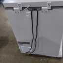 Midea MERC04C4BAWW Chest Freezer, 3.5 Cubic Feet Freezer With Removable Basket, Interior LED Light, Adjustable Temperature, For Kitchen Apartment Office, White