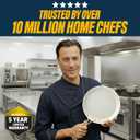 GOTHAM STEEL 12 Inch Non Stick Frying Pans Nonstick Skillet, Ceramic Pan for Cooking Non Toxic, Nonstick Frying Pan Skillets with Stay Cool Handle, Fry Pans, Oven and Dishwasher Safe - Navy