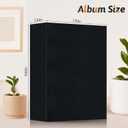 Popotop Photo Album 4x6 200 Pockets for Wedding Gifts,Linen Hardcover Picture Albums for Family Anniversary Baby Vacation Pictures