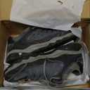 Skechers Men's Afterburn M. Fit Fashion Sneakers – Leather Upper, Memory Foam Insole, Rubber Outsole, Navy, 11.5 X-Wide