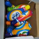 iPlay, iLearn Kids Bowling Toys Set, Toddler Indoor Outdoor Activity Play Game, Soft 10 Foam Pins & Two Balls Playset, Educational, Birthday Party Gift for 18 24 Months, 2 3 Year Old Children Boy Girl