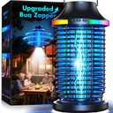 Rechargeable Bug Zapper Outdoor, 4200V Powerful Electric Mosquito Zapper 5-in-1 Portable & Wireless Bug Zapper Outdoor Cordless with 5000mAh Battery, Outdoor Waterproof Fly Zapper for Patio Camping