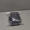 HFCNMY Stretch Knitted Jacquard Thick Washable Storage Ottoman Slipcover Foot Stool Cover with Elastic Bottom Blue Medium