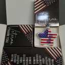 Jenaai 40 Pack Veteran Gifts Bulk Thank You Veteran Christmas Tree Decorations with Motivational Gift Boxes from Wife, Daughter, Son for Christmas Military Appreciation Patriotic Party (Star)