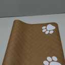 Pet Feeding Mat-Absorbent Pet Placemat for Food and Water Bowl, with Waterproof Rubber Backing, Quick Dry Water Dispenser Mat for Dog and Cat (12"x20", Coffee)