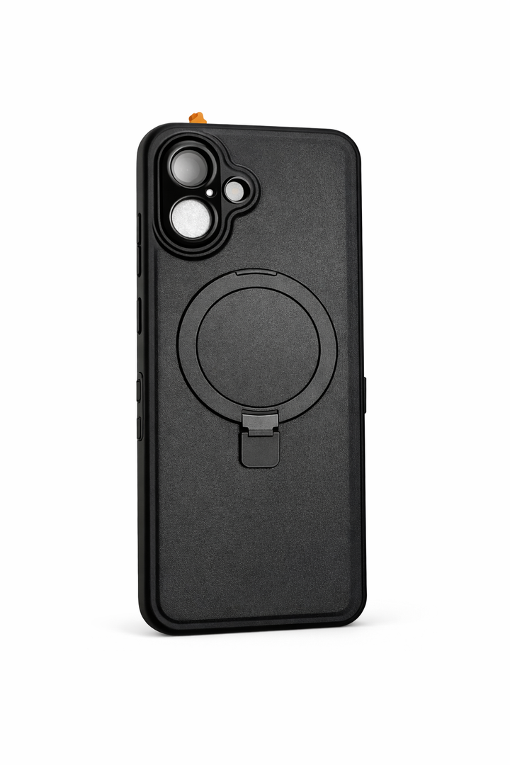 IYH Magnetic Case for iPhone 17 6.3 inches, 360 Rotatable Ring Stand, MagSafe Compatible, Military-Grade Shockproof, Translucent Design Skin-Feel TPU Frame(Blue)