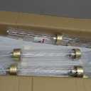 5 Arm Candelabra with Acrylic Lampshade Set of 4 Gold Candelabra for Wedding Table Birthday Party Home Decoration 39.4'' Candle Holder Fit LED Taper Candles