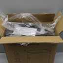 TIPGO Slim Bathroom Can with Lid Soft Close, Step Pedal, 6 Liter / 1.6 Gallon Stainless Steel Bin, Small Garbage Cans for Bedroom, Office, Kitchen (Matte Black)