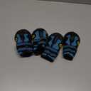 CovertSafe& Dog Boots for Dogs Non-Slip, Waterproof Dog Booties for Outdoor, Dog Shoes for Medium to Large Dogs 4Pcs with Rugged Sole Black-Blue