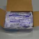 100 Pack Disposable 3ml/cc Lab Syringes with 23Ga 1 Inch Needle Luer Lock, Individually Sealed Packed