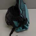 JEYODA Car Suede Seat Organizer High-capacity Seat Back Pouch Central Storage for Pickup SUVs Double-sided Tissue Storage Handbag Holder Car Accessories (Blue)