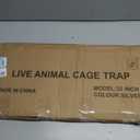 32" Live Animal Traps,Humane Animal Trap for Stray Cats up to 16.5 pounds, Raccoons, Squirrel, Skunk, Mole, Groundhog, Armadillo, Rabbit,Steel Foldable with Pedal Triggers
