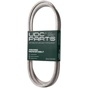 UDC Parts 954-04208A Upper Drive Belt Replacement for Cub Cadet LTX1040 954-04208 MTD Troy Bilt Bronco Craftsman 754-04208A 754-04208 Lawn Mowers/Aramid Cord / 40.90 inches