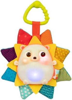 B. toys – Baby Musical Light – Up Hedgehog Toy with Lights & Sounds – Sensory Toy for Newborns, Babies – Music & Glowing Lights – RainGlow Buddy – 0+ Months