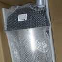 8" Black Dryer Vent Cover - 304 Stainless Steel Wall Cap, Screen and Damper