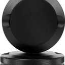 2 x Zyn Metal Can | Metal Zyn Container | Pouch Container | Knurled Edge Design | Small Storage Tin (Black)