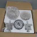 Black and Gold Bathroom Light Fixture, Farmhouse Wall Sconce Lighting with Clear Glass and Honeycomb Metal Shade, 2-Light Black Brass Vanity Light Over Mirror, AD-22001-2W-BK