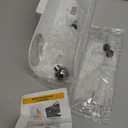 Toilet Paper Holder, Toilet Roll Holder with Shelf, Stainless Steel Bathroom Organizer for Bathroom, Adhesive & Screw Mount, for Bathroom, Washroom, Kitchen, RV (White)