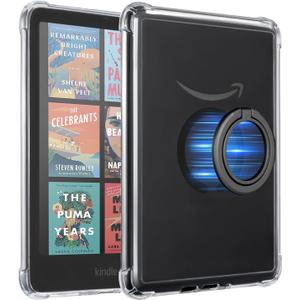 CoBak Magnetic Clear Case for 7" Kindle Paperwhite 12th Gen 2024 and Kindle Colorsoft - Compatible with iPhone MagSafe, for PopSockets Grips, for Belkin/Anker Wireless Charging Pads and Magnetic Stand